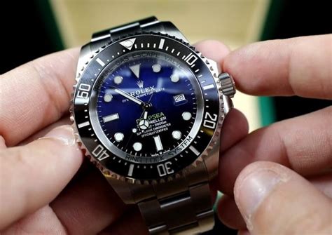 fake vs real rolex deepsea|rolex watches waterproof.